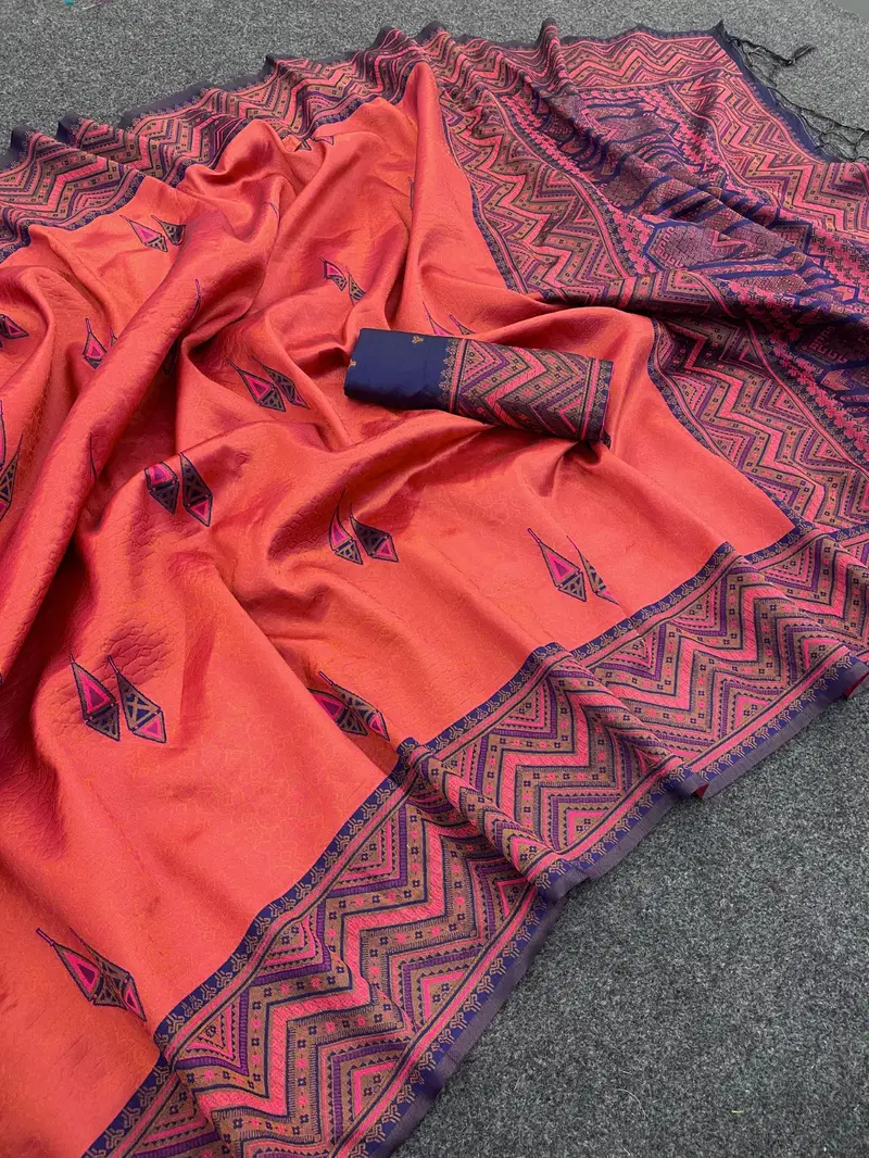 KT 120 Designer Banarasi Silk Sarees Wholesale Clothing Suppliers In India